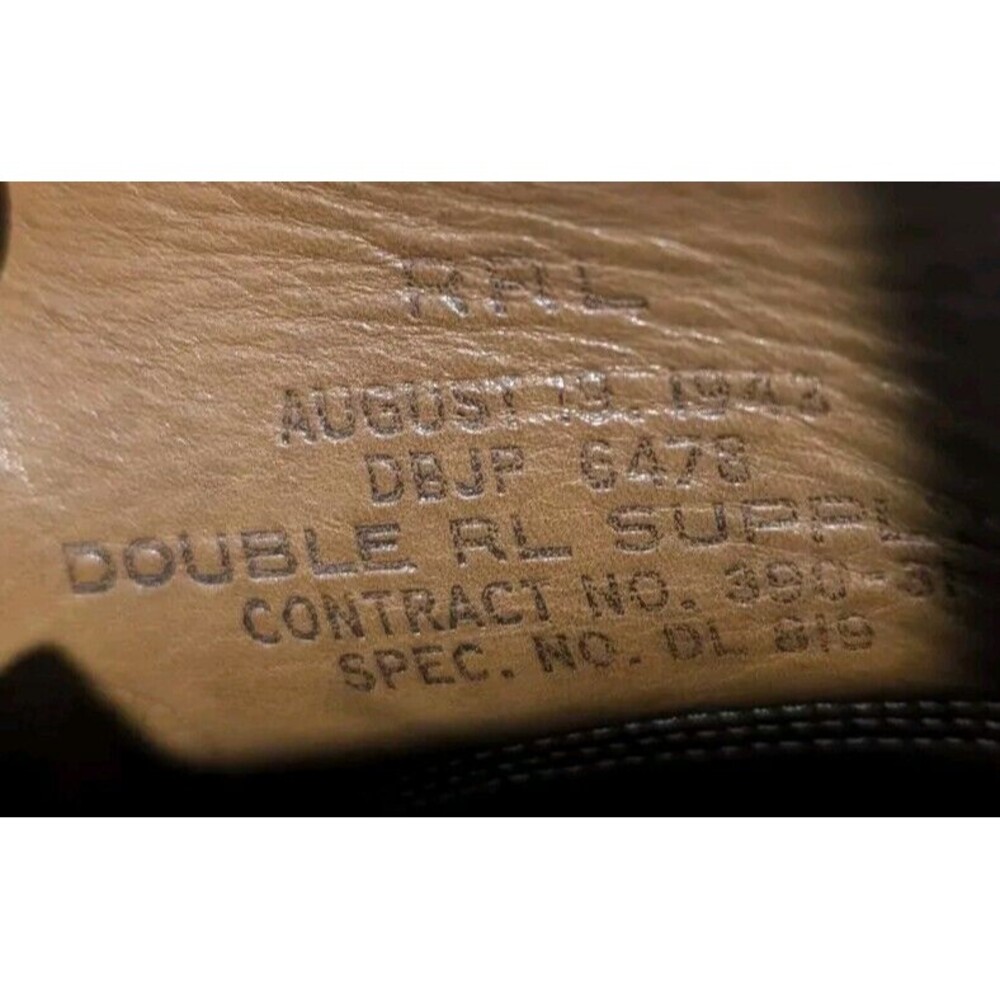 Double RL RRL Ralph Lauren Tan Rough Out Leather Powell Chukka Boots 11.5 D USA - Picture 12 of 13